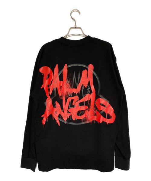 MONCLER（モンクレール）MONCLER (モンクレール) Palm Angels (パーム エンジェルス) MAGLIA GIROCOLLO ブラック サイズ:Mの古着・服飾アイテム