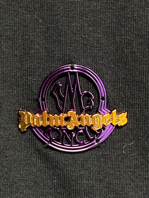 MONCLER（モンクレール）MONCLER (モンクレール) Palm Angels (パーム エンジェルス) MAGLIA GIROCOLLO ブラック サイズ:Mの古着・服飾アイテム