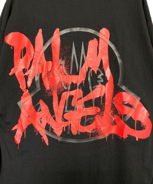 MONCLER（モンクレール）MONCLER (モンクレール) Palm Angels (パーム エンジェルス) MAGLIA GIROCOLLO ブラック サイズ:Mの古着・服飾アイテム