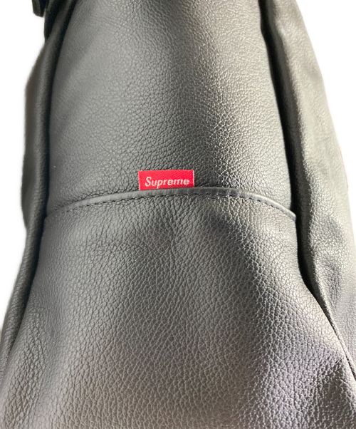 VANSON×SUPREME（バンソン×シュプリーム）VANSON×SUPREME (バンソン×シュプリーム) Leathers Letters Bag ブラックの古着・服飾アイテム
