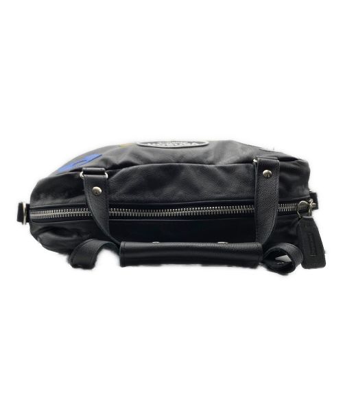 VANSON×SUPREME（バンソン×シュプリーム）VANSON×SUPREME (バンソン×シュプリーム) Leathers Letters Bag ブラックの古着・服飾アイテム