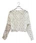 CHANEL (シャネル) CC PRONT WHITE LACE TOPS ホワイト サイズ:36：140000円