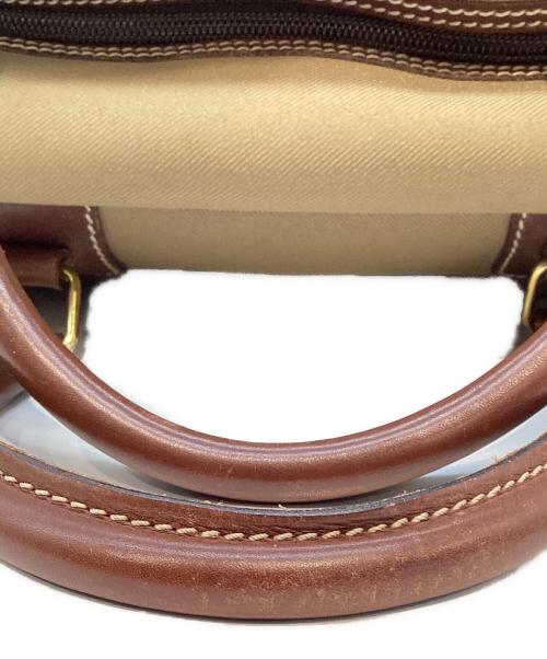 HUNTING WORLD（ハンティングワールド）HUNTING WORLD (ハンティングワールド) ハンドバッグ カーキの古着・服飾アイテム