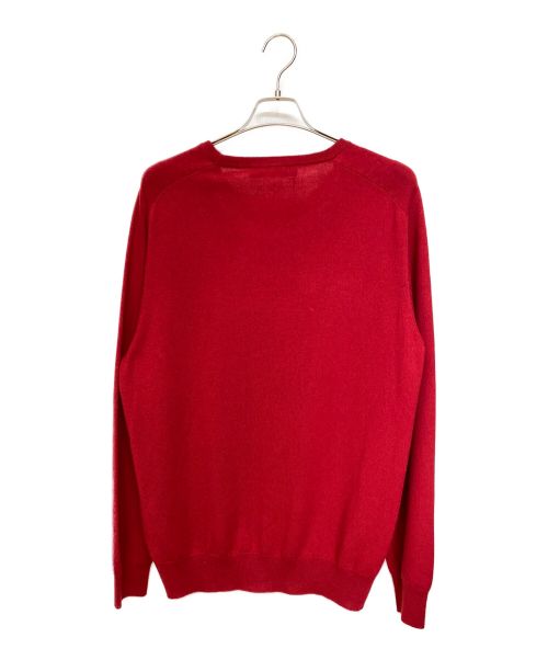 LOUIS VUITTON（ルイ ヴィトン）LOUIS VUITTON (ルイ ヴィトン) カシミヤニット レッド サイズ:XL 未使用品の古着・服飾アイテム