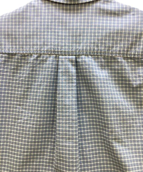 ami（アミ）ami (アミ) チェックシャツ ブルー サイズ:40の古着・服飾アイテム