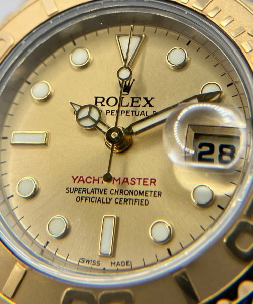 ROLEX（ロレックス）ROLEX (ロレックス) ヨットマスター シャンパン文字盤 サイズ:30の古着・服飾アイテム