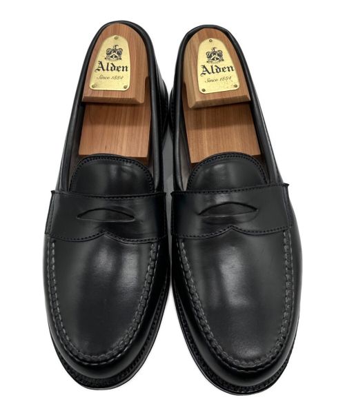 Alden（オールデン）Alden (オールデン) ペニーローファー ブラック サイズ:8 1/2の古着・服飾アイテム