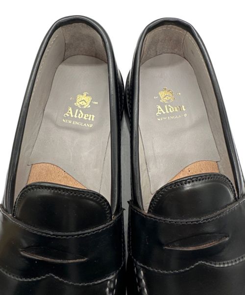 Alden（オールデン）Alden (オールデン) ペニーローファー ブラック サイズ:8 1/2の古着・服飾アイテム