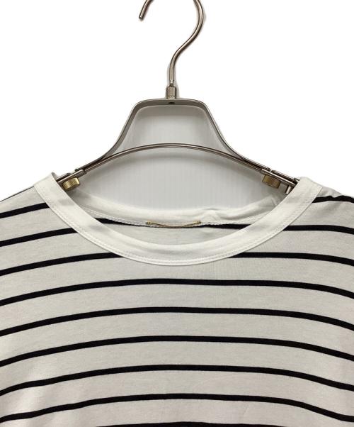 MUSE de Deuxieme Classe（ミューズ ドゥーズィエム クラス）MUSE de Deuxieme Classe (ミューズ ドゥーズィエム クラス) ボーダーTシャツ ホワイト×ブラック サイズ:FREEの古着・服飾アイテム