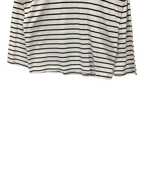MUSE de Deuxieme Classe（ミューズ ドゥーズィエム クラス）MUSE de Deuxieme Classe (ミューズ ドゥーズィエム クラス) ボーダーTシャツ ホワイト×ブラック サイズ:FREEの古着・服飾アイテム