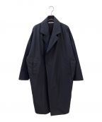 dusanドゥサン）の古着「OVERSIZED コート」｜ネイビー