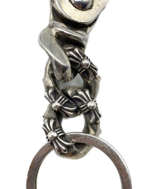 CHROME HEARTS（クロムハーツ）CHROME HEARTS (クロムハーツ) キーチェーン ショート エクストラファンシー クリップ ウィズ スプリット サイズ:-の古着・服飾アイテム