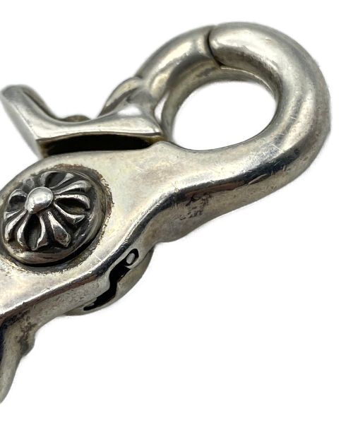 CHROME HEARTS（クロムハーツ）CHROME HEARTS (クロムハーツ) キーチェーン ショート エクストラファンシー クリップ ウィズ スプリット サイズ:-の古着・服飾アイテム