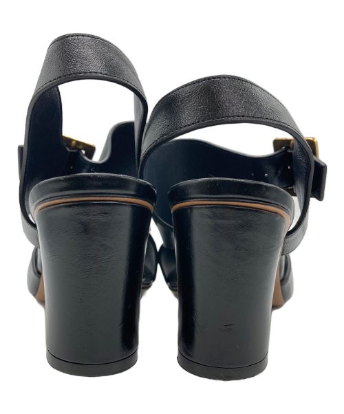 CELINE（セリーヌ）CELINE (セリーヌ) サンダル ブラック サイズ:38の古着・服飾アイテム