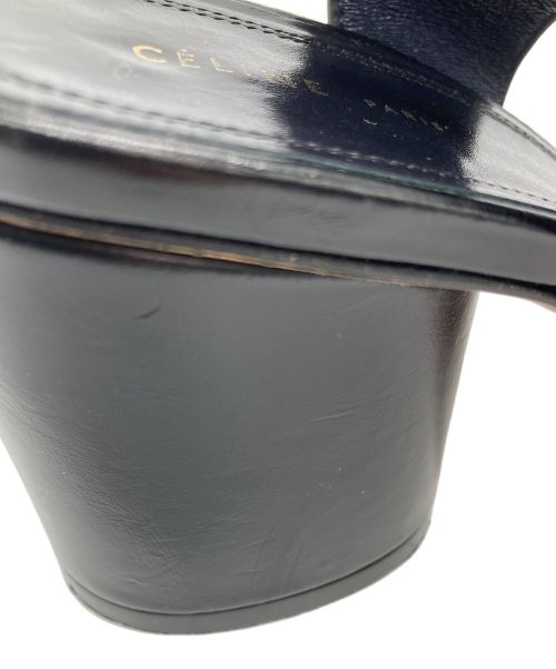 CELINE（セリーヌ）CELINE (セリーヌ) サンダル ブラック サイズ:38の古着・服飾アイテム