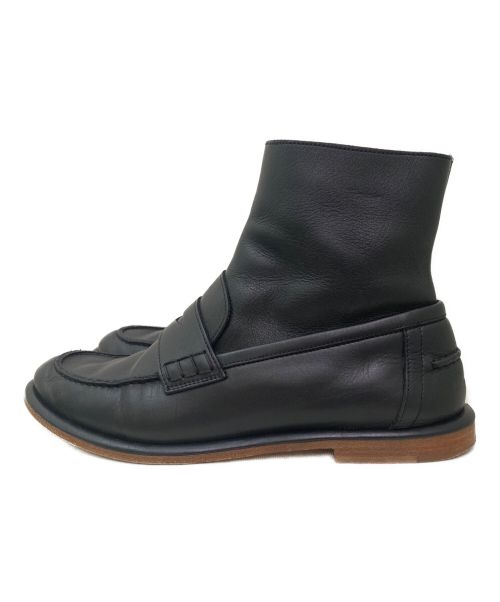 LOEWE（ロエベ）LOEWE (ロエベ) ローファーブーツ ブラック サイズ:38の古着・服飾アイテム