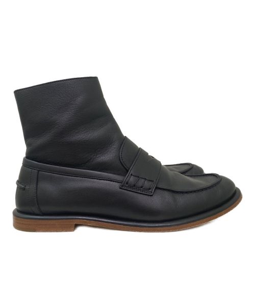 LOEWE（ロエベ）LOEWE (ロエベ) ローファーブーツ ブラック サイズ:38の古着・服飾アイテム