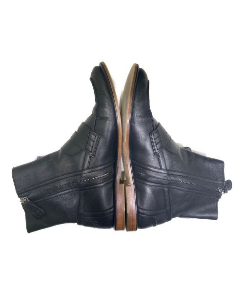 LOEWE（ロエベ）LOEWE (ロエベ) ローファーブーツ ブラック サイズ:38の古着・服飾アイテム