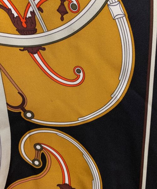 HERMES（エルメス）HERMES (エルメス) ツイルレーヌカーディガン ブラック サイズ:40の古着・服飾アイテム