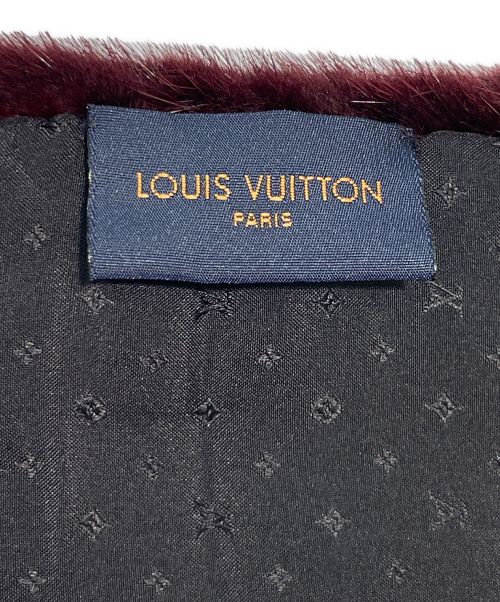 LOUIS VUITTON（ルイ ヴィトン）LOUIS VUITTON (ルイ ヴィトン) エシャルプ・モノグラム ミンク ボルドーの古着・服飾アイテム