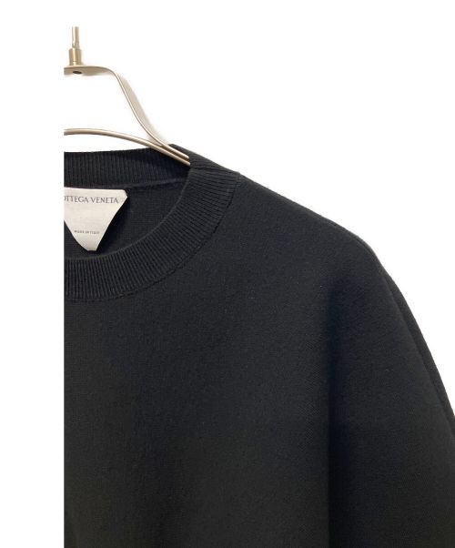BOTTEGA VENETA（ボッテガベネタ）BOTTEGA VENETA (ボッテガベネタ) Puff Sleeve Sweater ブラック サイズ:Mの古着・服飾アイテム