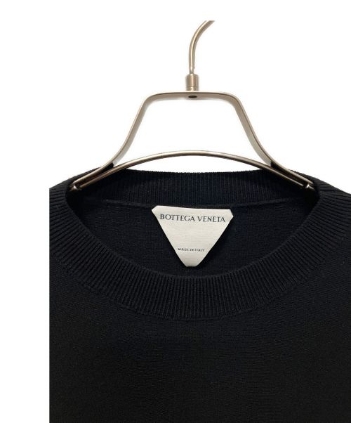 BOTTEGA VENETA（ボッテガベネタ）BOTTEGA VENETA (ボッテガベネタ) Puff Sleeve Sweater ブラック サイズ:Mの古着・服飾アイテム