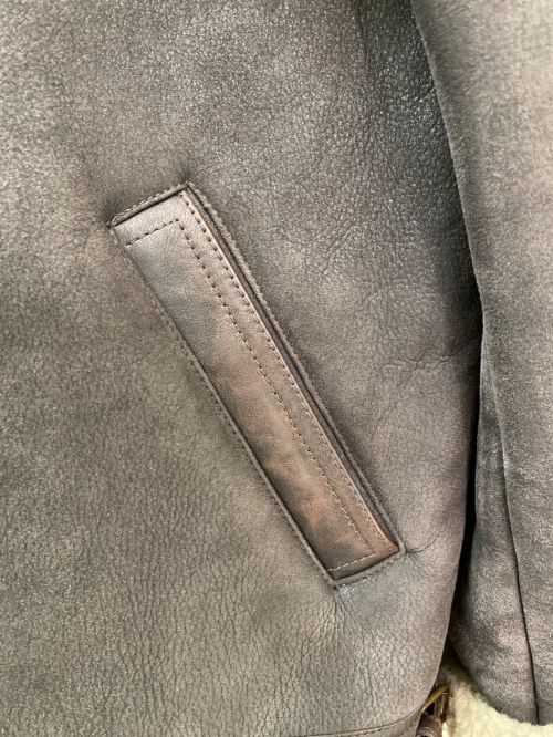 Forte Dei Marmi Couture（フォルテデイマルミ）Forte Dei Marmi Couture (フォルテデイマルミ) ムートンジャケット ブラウン サイズ:44の古着・服飾アイテム