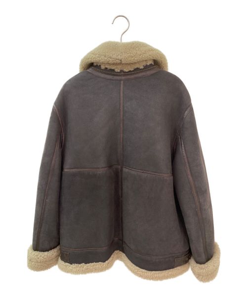 Forte Dei Marmi Couture（フォルテデイマルミ）Forte Dei Marmi Couture (フォルテデイマルミ) ムートンジャケット ブラウン サイズ:44の古着・服飾アイテム