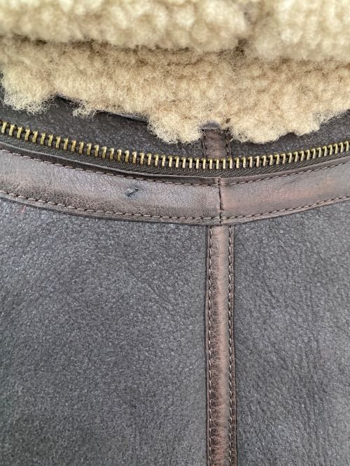 Forte Dei Marmi Couture（フォルテデイマルミ）Forte Dei Marmi Couture (フォルテデイマルミ) ムートンジャケット ブラウン サイズ:44の古着・服飾アイテム