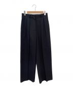 THE ROWザ ロウ）の古着「Igor Pants/タックワイドパンツ」｜ブラック
