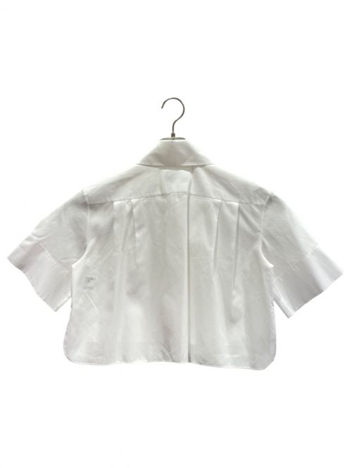 CHANEL（シャネル）CHANEL (シャネル) Front Logo Short Sleeve Shirt ホワイト サイズ:34の古着・服飾アイテム