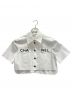 CHANEL（シャネル）の古着「Front Logo Short Sleeve Shirt」｜ホワイト