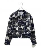 CHANELシャネル）の古着「ジャケット」｜ブラック×グレー