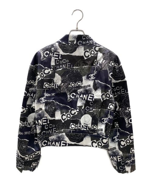 CHANEL（シャネル）CHANEL (シャネル) ジャケット ブラック×グレー サイズ:34の古着・服飾アイテム