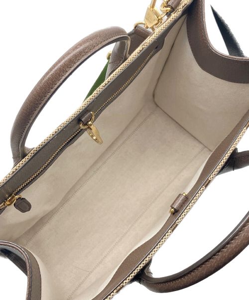 GUCCI（グッチ）GUCCI (グッチ) ジャンボGGトートバッグ ブラウン サイズ:-の古着・服飾アイテム