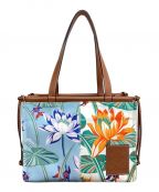 LOEWEロエベ）の古着「クッショントートバッグ」｜ブラウン