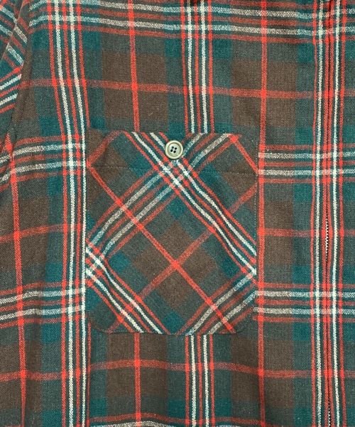 GUCCI（グッチ）GUCCI (グッチ) WOOL ZIP UP SHIRT  レッド サイズ:48の古着・服飾アイテム