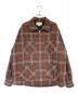 GUCCI（グッチ）の古着「WOOL ZIP UP SHIRT 」｜レッド