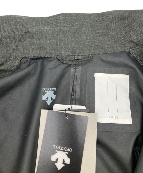 DESCENTE PAUSE（デサントポーズ）DESCENTE PAUSE (デサントポーズ) シングル テーラードジャケット グレー サイズ:Lの古着・服飾アイテム