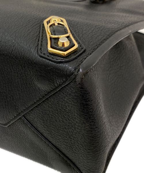 BALENCIAGA（バレンシアガ）BALENCIAGA (バレンシアガ) ペーパーミニA4/2WAYバッグ ブラック サイズ:ミ二の古着・服飾アイテム