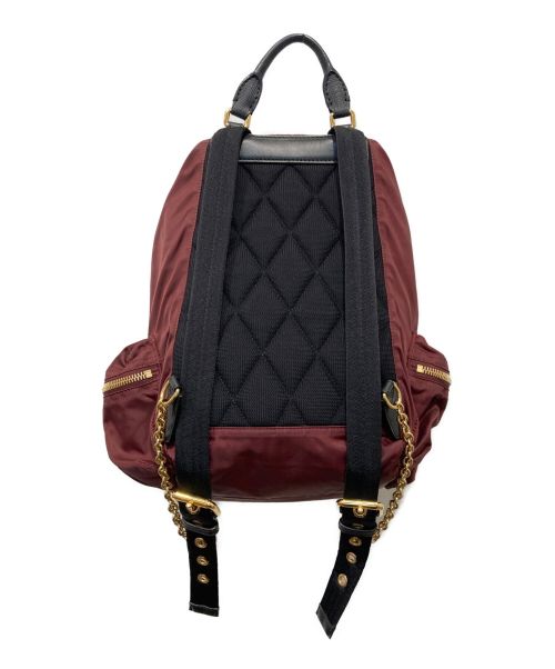 BURBERRY（バーバリー）BURBERRY (バーバリー) バックパック ボルドーの古着・服飾アイテム