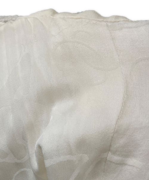 CHANEL（シャネル）CHANEL (シャネル) ハートボタンツイードワンピース ホワイト サイズ:38の古着・服飾アイテム