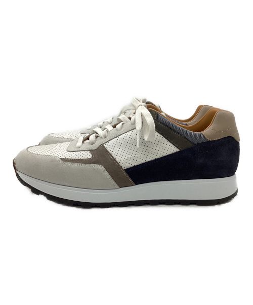 MAGNANNI（マグナーニ）MAGNANNI (マグナーニ) スニーカー ホワイト×ネイビー サイズ:43の古着・服飾アイテム
