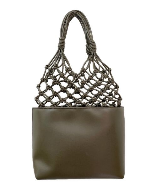 STELLA McCARTNEY（ステラマッカートニー）STELLA McCARTNEY (ステラマッカートニー) ノッテッドロゴバッグ オリーブの古着・服飾アイテム