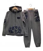 EMPORIO ARMANIエンポリオアルマーニ）の古着「スウェットセットアップ」｜グレー