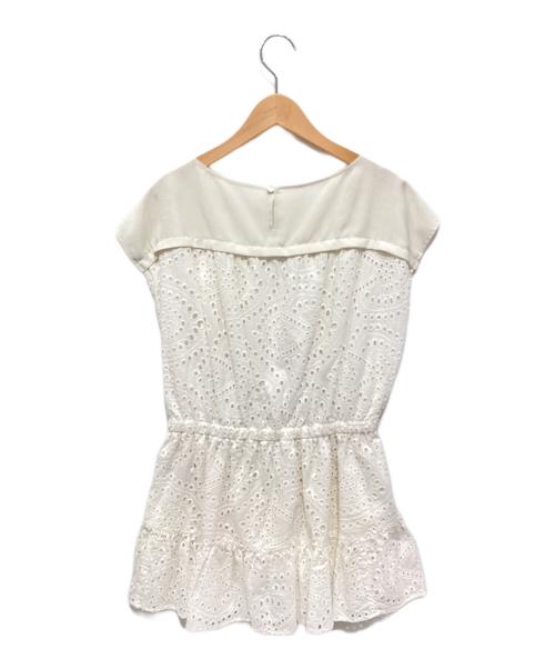 Apuweiser-riche（アプワイザーリッシェ）Apuweiser-riche (アプワイザーリッシェ) ブラウス アイボリー サイズ:M 未使用品の古着・服飾アイテム