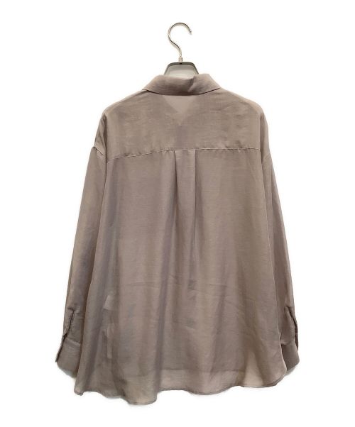 JUSGLITTY（ジャスグリッティー）JUSGLITTY (ジャスグリッティー) ブラウス グレージュ サイズ:2 未使用品の古着・服飾アイテム