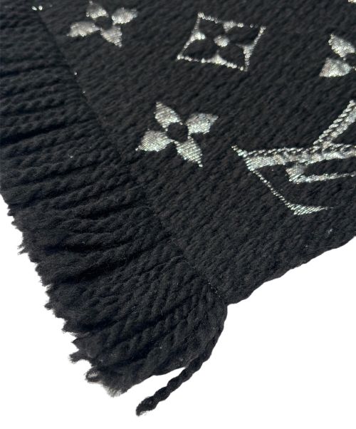 LOUIS VUITTON（ルイ ヴィトン）LOUIS VUITTON (ルイ ヴィトン) エシャルプ･ロゴマニア シャイン ブラック サイズ:‐の古着・服飾アイテム