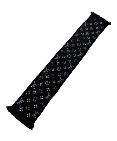 LOUIS VUITTON（ルイ ヴィトン）LOUIS VUITTON (ルイ ヴィトン) エシャルプ･ロゴマニア シャイン ブラック サイズ:‐の古着・服飾アイテム