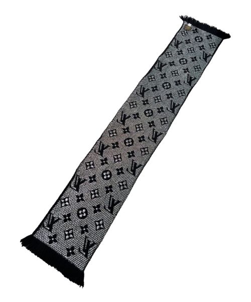 LOUIS VUITTON（ルイ ヴィトン）LOUIS VUITTON (ルイ ヴィトン) エシャルプ･ロゴマニア シャイン ブラック サイズ:‐の古着・服飾アイテム